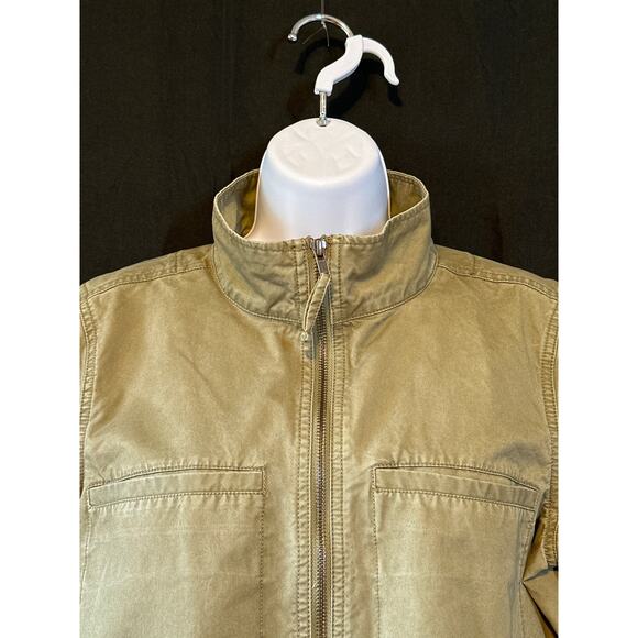 J CREW Military Green Gorpcore Streetwear Utility wear Zip Jacket M - Picture 3 of 16